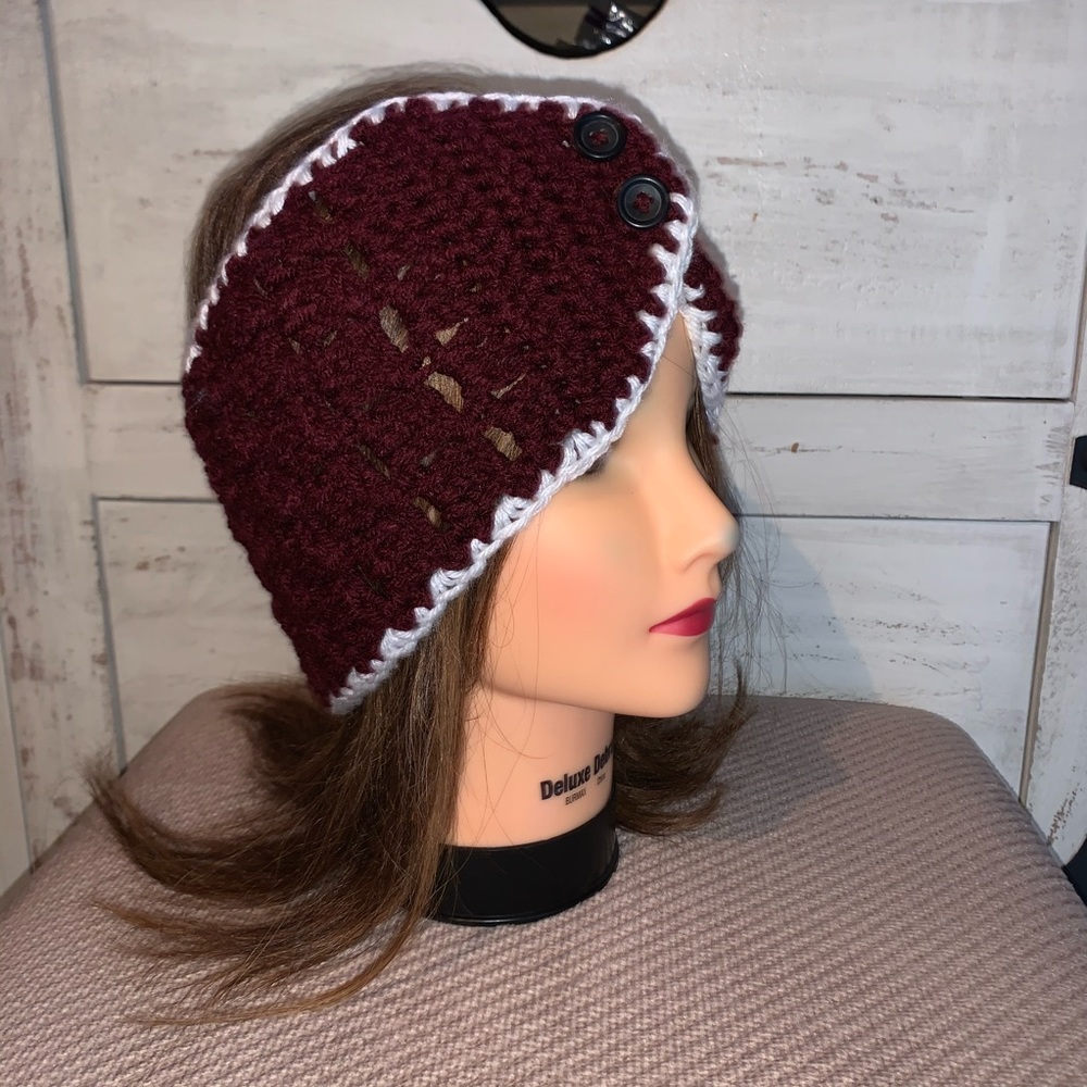 Maroon Headband